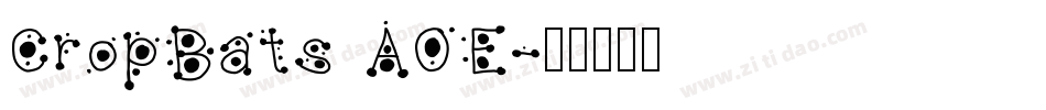 CropBats AOE字体转换
